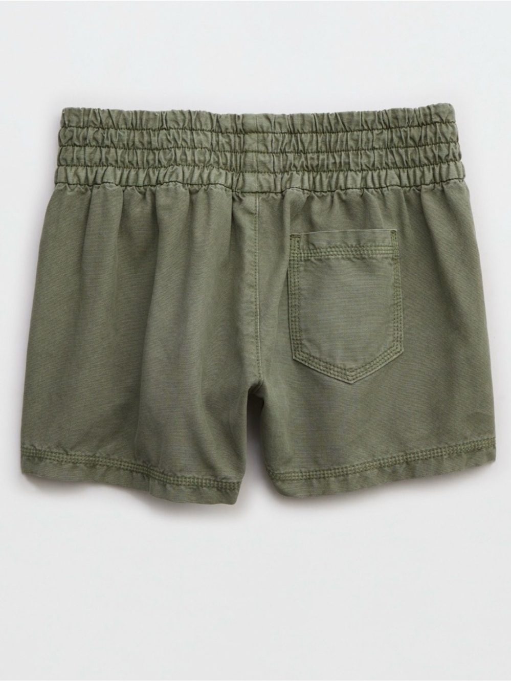 Aerie Women’s Babewatch High Waisted Pull On Shorts in Olive Fun, Size Medium - Picture 4 of 9